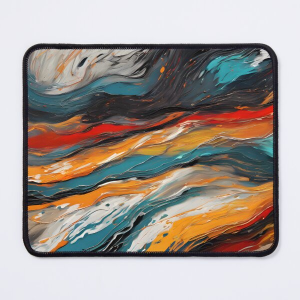 Item preview, Thunderstorm Impressionist Abstract - Dynamic Weather Systems designed and sold by colorvisionart.