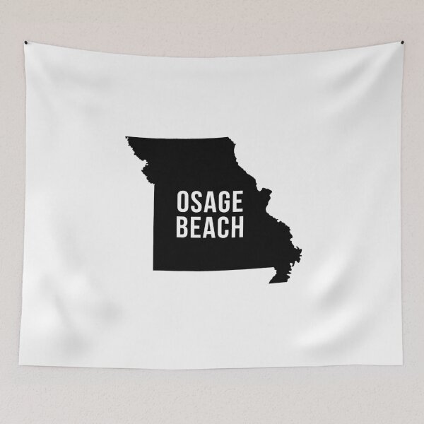 Item preview, Osage Beach, Missouri Silhouette designed and sold by CartoCreative.