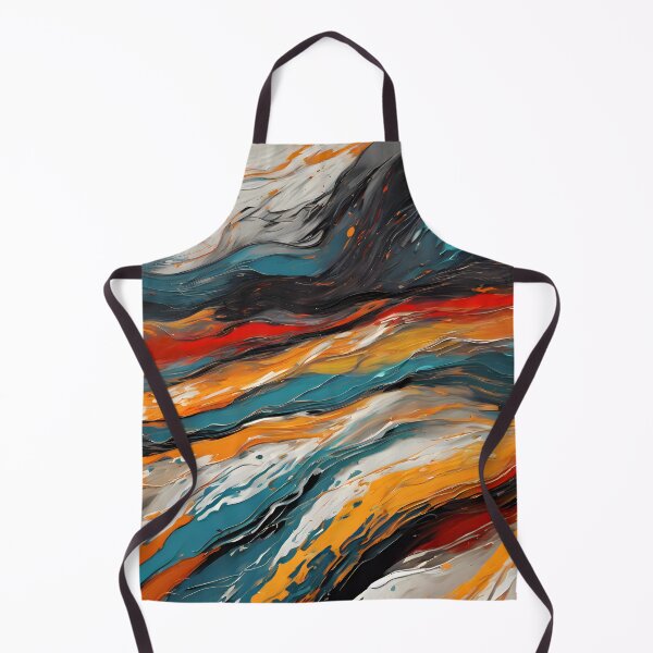 Item preview, Thunderstorm Impressionist Abstract - Dynamic Weather Systems designed and sold by colorvisionart.