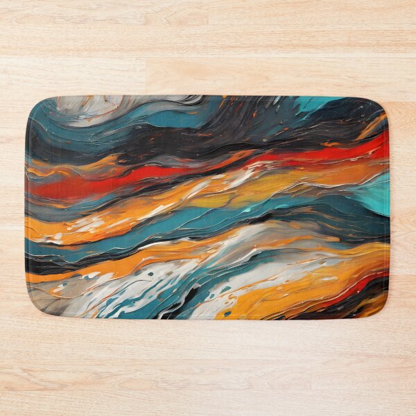 Item preview, Thunderstorm Impressionist Abstract - Dynamic Weather Systems designed and sold by colorvisionart.