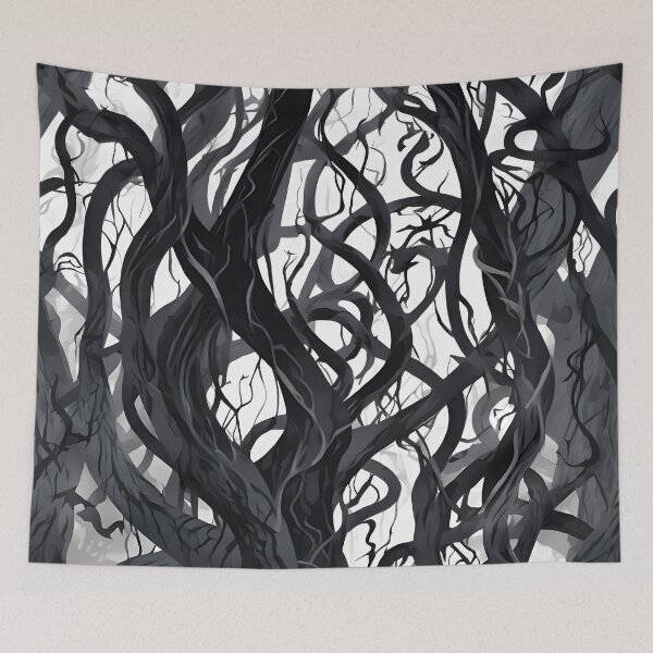 Item preview, Gothic Abstract Mystical Forest  designed and sold by colorvisionart.