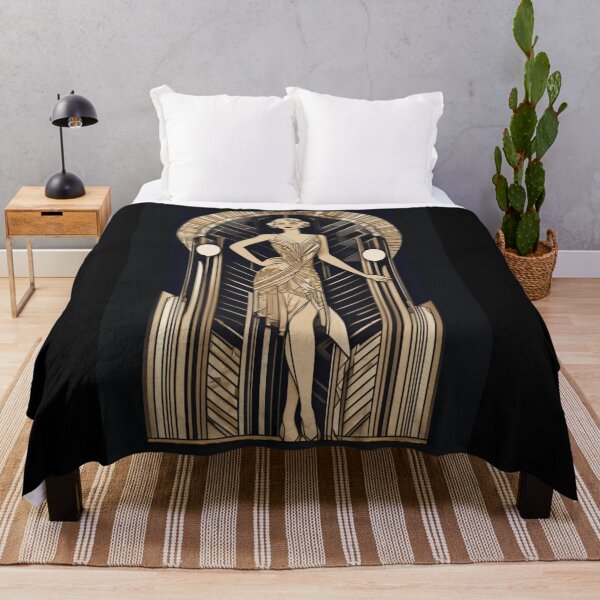 Item preview, Art deco woman designed and sold by BubbleTextBox.