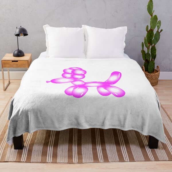 Item preview, Dog Balloon Pink transparent designed and sold by ZingZest.
