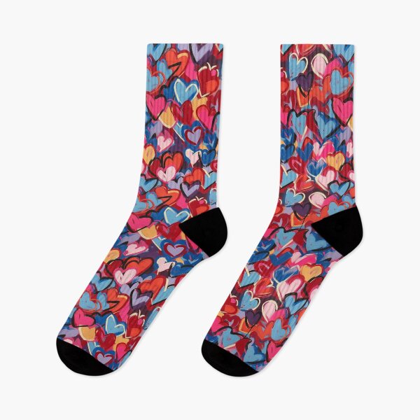 Item preview, Vibrant Hearts, Love Theme, Seamless Pattern designed and sold by patternicco.