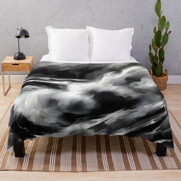 Item preview, Turbulent Waves Crashing Abstract Expressionist designed and sold by colorvisionart.