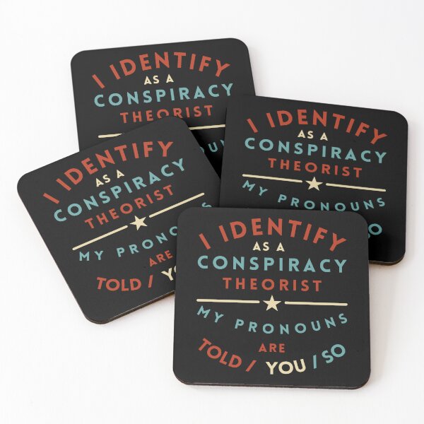 Item preview, I identify As a Conspiracy Theorist Tee US Patriot Funny Patriot Patriotic Gift For Partriots designed and sold by Jungle Hub.