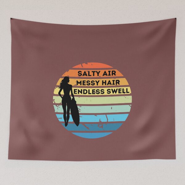 Item preview, A Girl Who Likes Surfing Retro Graphic T-Shirt designed and sold by Cool Ts .
