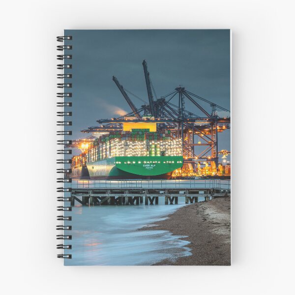 Item preview, Felixstowe Docks At Dawn designed and sold by dp-images.