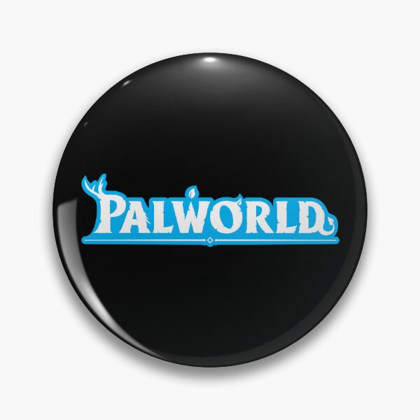 Item preview, Palworld game logo blue design designed and sold by pocketdesignsar.