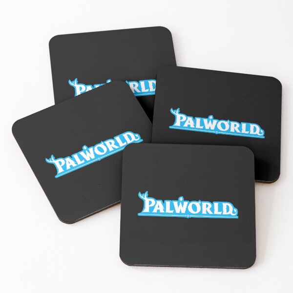 Item preview, Palworld game logo blue design designed and sold by pocketdesignsar.