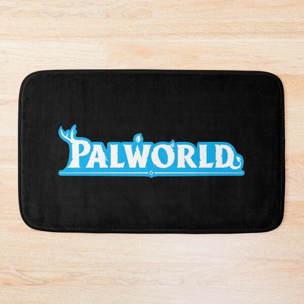 Item preview, Palworld game logo blue design designed and sold by pocketdesignsar.