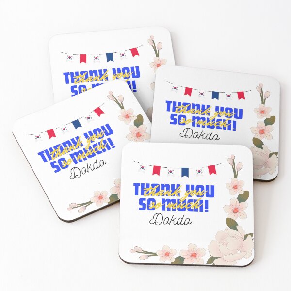 Item preview, Thankyou dokdo designed and sold by sheelashop.