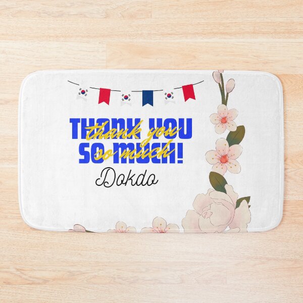 Item preview, Thankyou dokdo designed and sold by sheelashop.