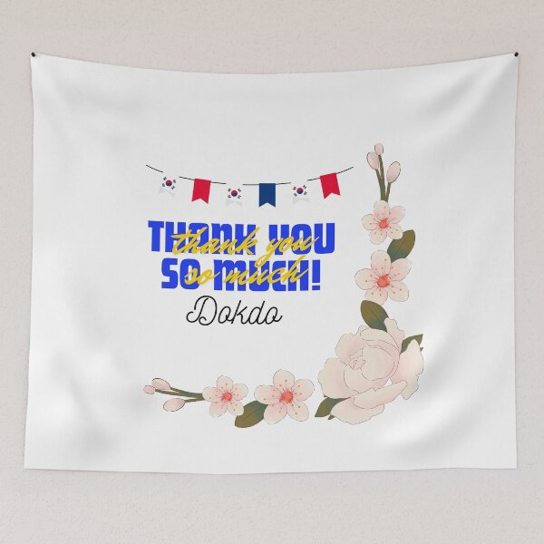 Item preview, Thankyou dokdo designed and sold by sheelashop.