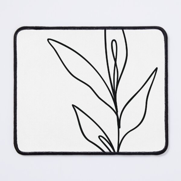 Item preview, Leaf Line Art | Minimalist Nature Plant Design designed and sold by RachelFCreative.