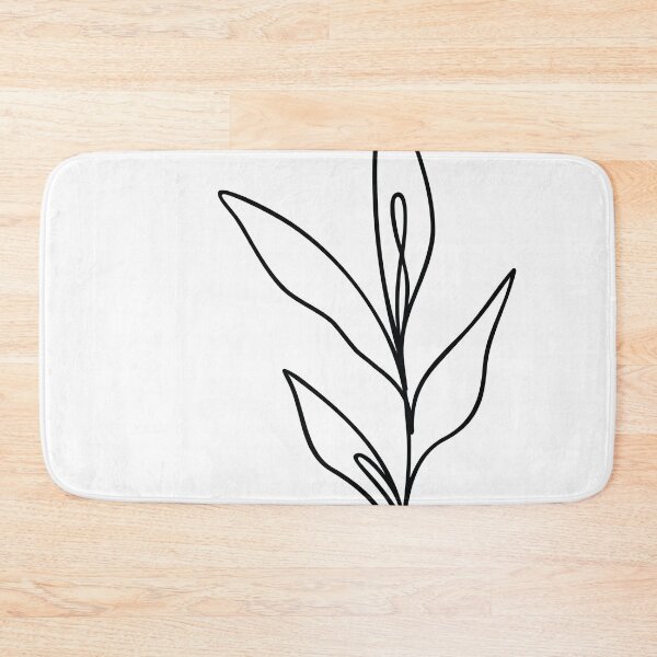 Item preview, Leaf Line Art | Minimalist Nature Plant Design designed and sold by RachelFCreative.
