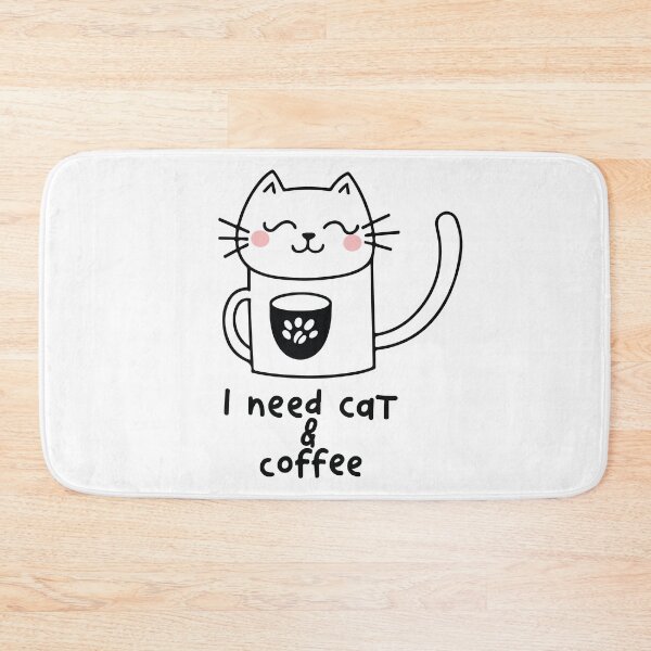 Item preview, Meow and Mocha Delight: Cat and Coffee Lover Shirt - I need Cat and Coffee designed and sold by Mographic997.