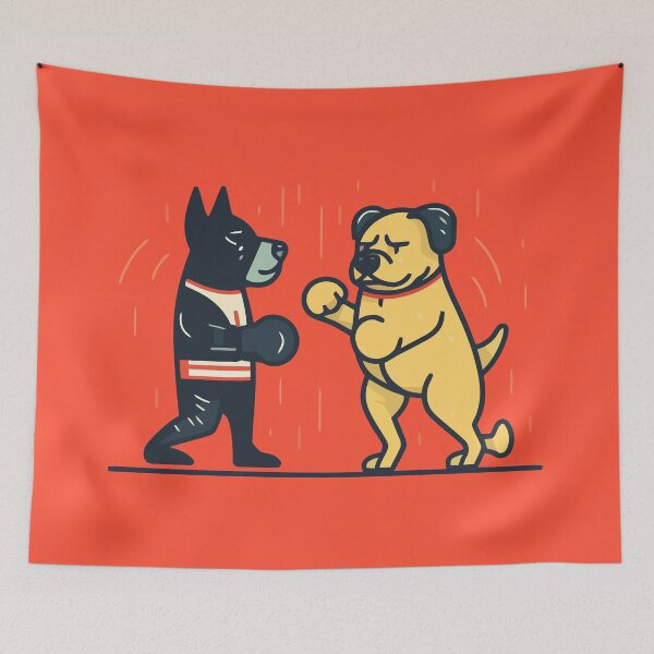 Item preview, Kickboxer Dog designed and sold by Amir Faysal.