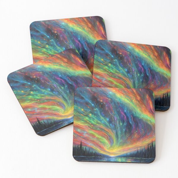 Item preview, Aurora Borealis Abstract Interpretation designed and sold by colorvisionart.