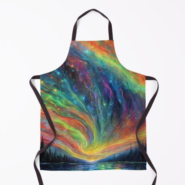 Artikelvorschau, Abstrakte Interpretation von Aurora Borealis entworfen und verkauft von colorvisionart.