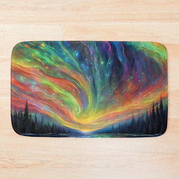 Item preview, Aurora Borealis Abstract Interpretation designed and sold by colorvisionart.
