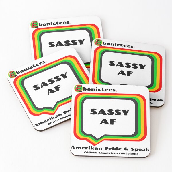 Item preview, SASSY AF  Ebonictees ebonic / aave phrase. designed and sold by Ebonictees.