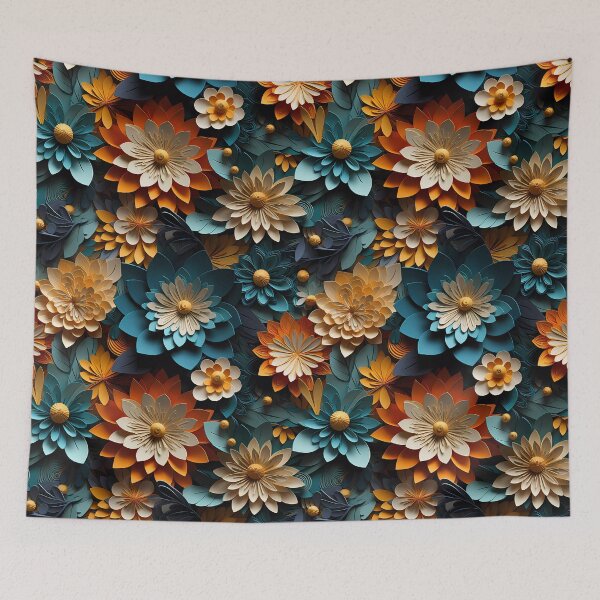 Item preview, Paper Flowers Pattern. designed and sold by GiveMeMood.