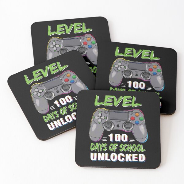 Item preview, Level 100 Days of School Unlocked Gamer designed and sold by TataGra.