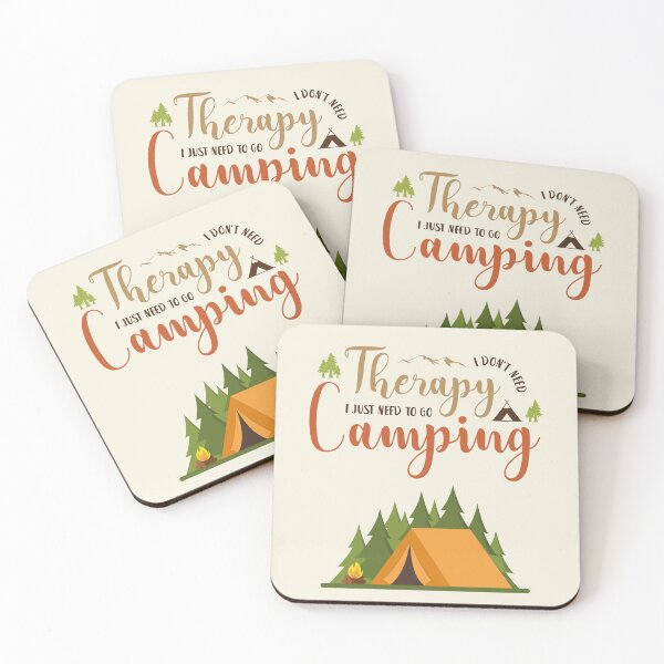 Item preview, I Don't Need Therapy I Just Need To Need To Go Camping - Life quote design designed and sold by TheArtistOf2022.