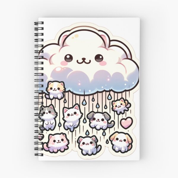 Item preview, Cute Cat-Themed Rain Cloud Sticker Volume 2 designed and sold by mymagicstoreus.