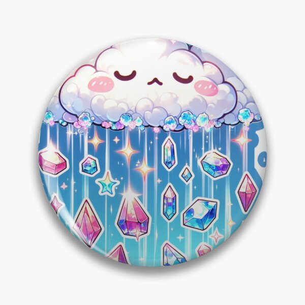 Item preview, Sparkling Gemstone Rain Cloud Sticker Volume 2 designed and sold by mymagicstoreus.