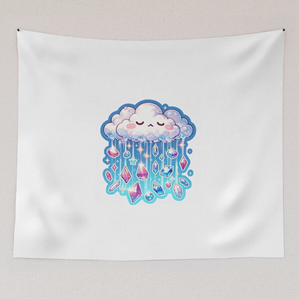 Item preview,  Sparkling Gemstone Rain Cloud Sticker Volume 2 designed and sold by mymagicstoreus.