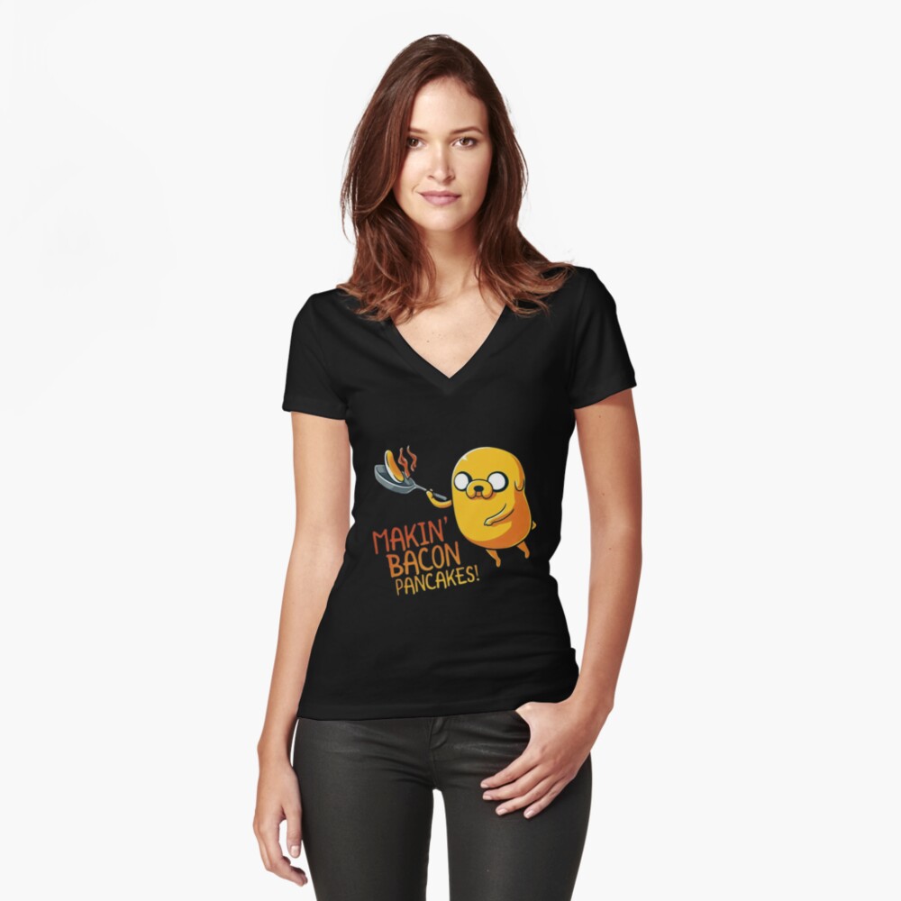 Artikel-Vorschau von Tailliertes T-Shirt mit V-Ausschnitt, designt und verkauft von GardenGhostShop.