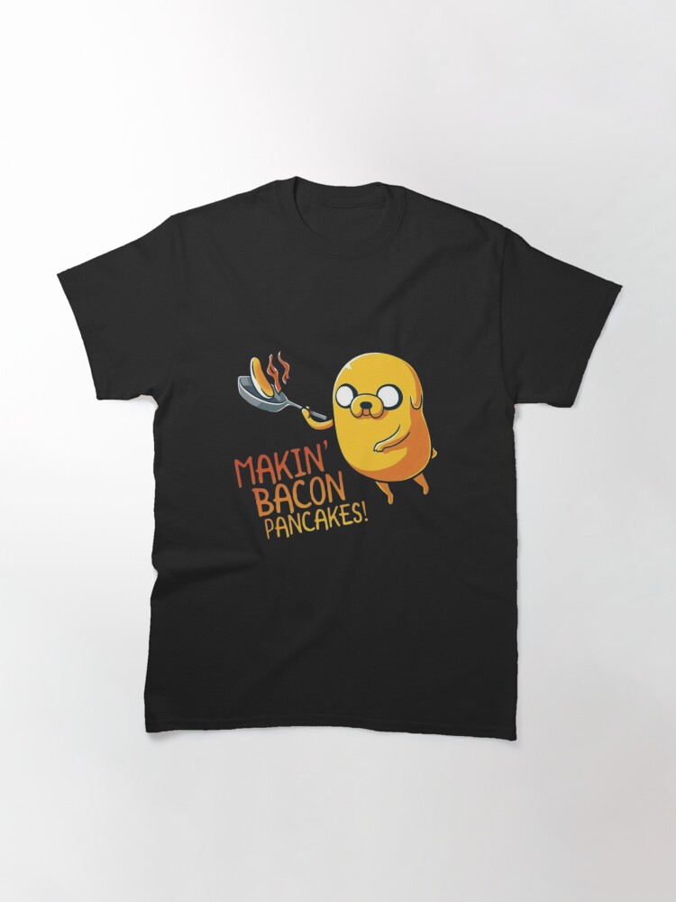 Thumbnail 3 von 7, Classic T-Shirt, Drucken Jake macht Speckpfannkuchen designt und verkauft von GardenGhostShop.