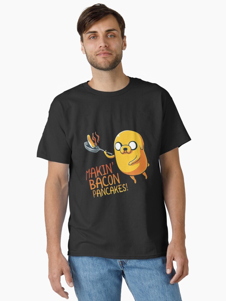 Thumbnail 1 von 7, Classic T-Shirt, Drucken Jake macht Speckpfannkuchen designt und verkauft von GardenGhostShop.