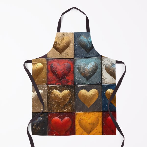 Item preview, colorful collage of valentines day hearts designed and sold by dcrc.