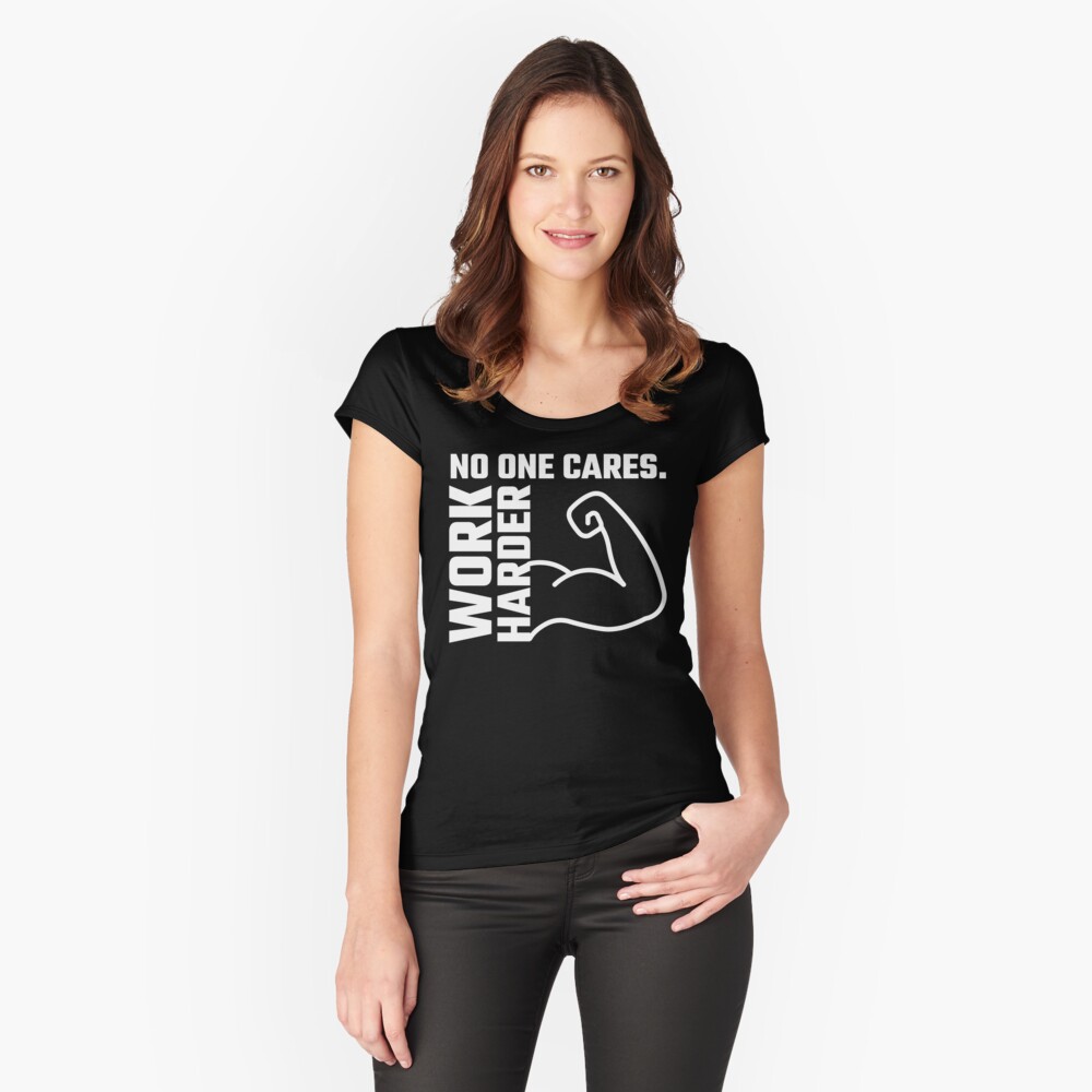 Item preview, Fitted Scoop T-Shirt designed and sold by Teesamust.