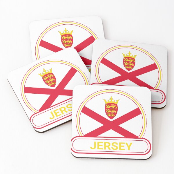 Item preview, Bailiwick of Jersey - Jersey Country Badge - Jersey Flag designed and sold by chrisrivait.
