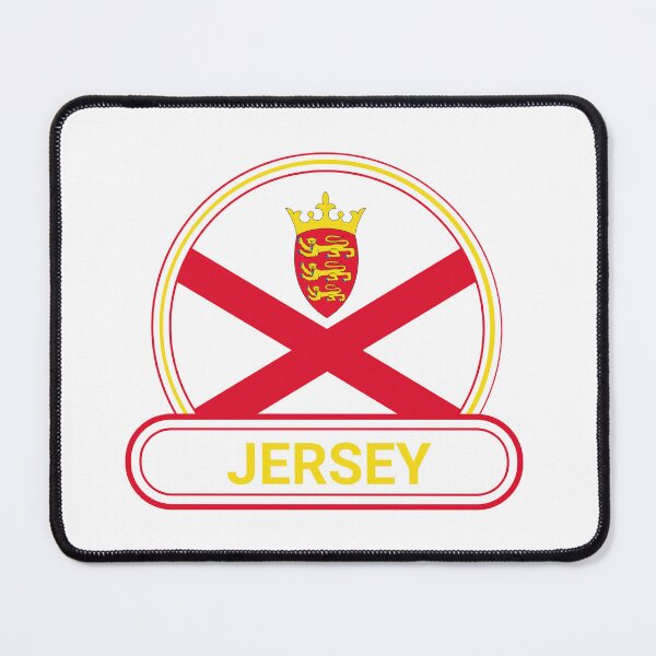 Item preview, Bailiwick of Jersey - Jersey Country Badge - Jersey Flag designed and sold by chrisrivait.