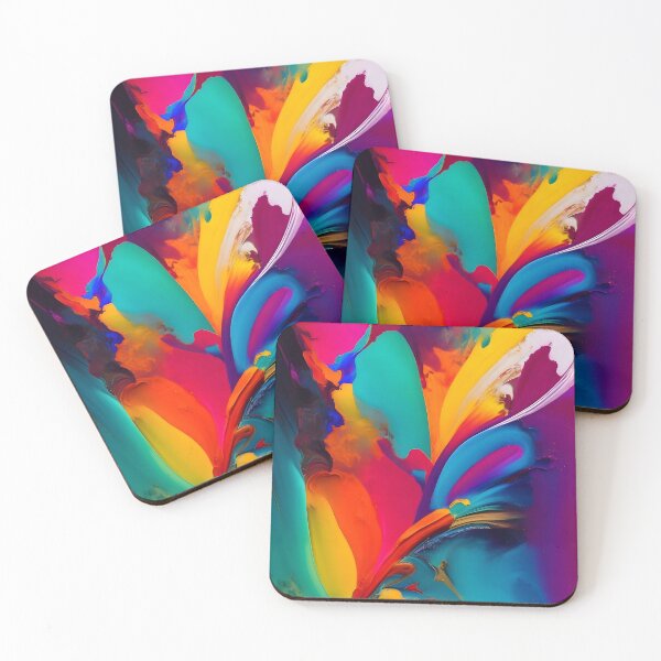 Item preview, Kaleidoscopic Visions – Living Abstract Art designed and sold by Klickkunstwerke.