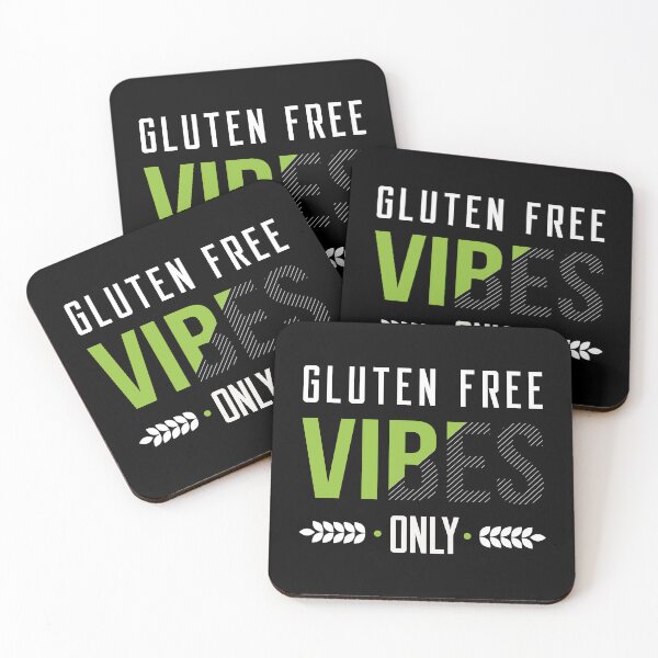 Item preview, "Gluten-free vibes only" t shirt design designed and sold by MyGluteesFree77.