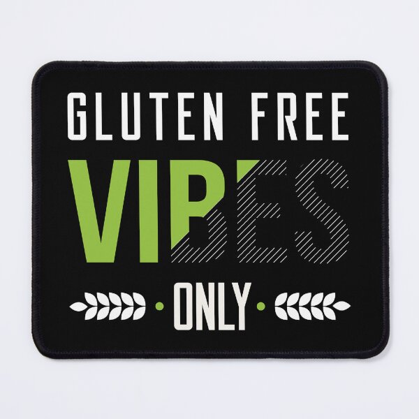 Item preview, "Gluten-free vibes only" t shirt design designed and sold by MyGluteesFree77.