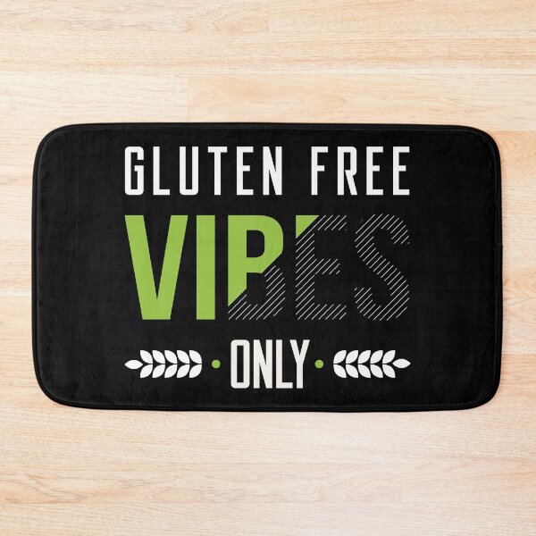 Item preview, "Gluten-free vibes only" t shirt design designed and sold by MyGluteesFree77.