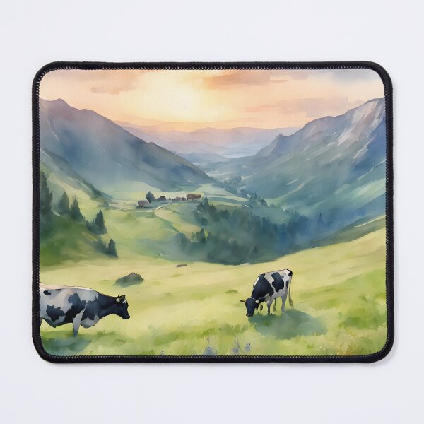 Item preview, Mountain Peak Watercolor Painting designed and sold by colorvisionart.