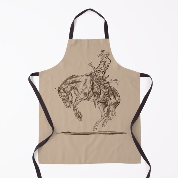 Item preview, Bucking Bronc Rodeo Rider | Cow Pony | Stock horse designed and sold by MillvilleRidge.