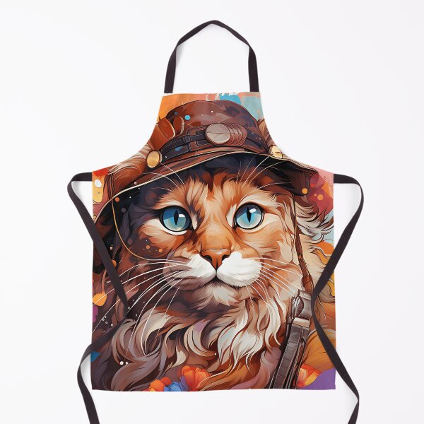 Item preview, cat wearing aviator style hat and glasses designed and sold by ArteeInnovation.