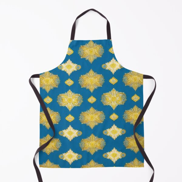 Item preview, Muster Blau Gelb designed and sold by pikeArt-Gallery.