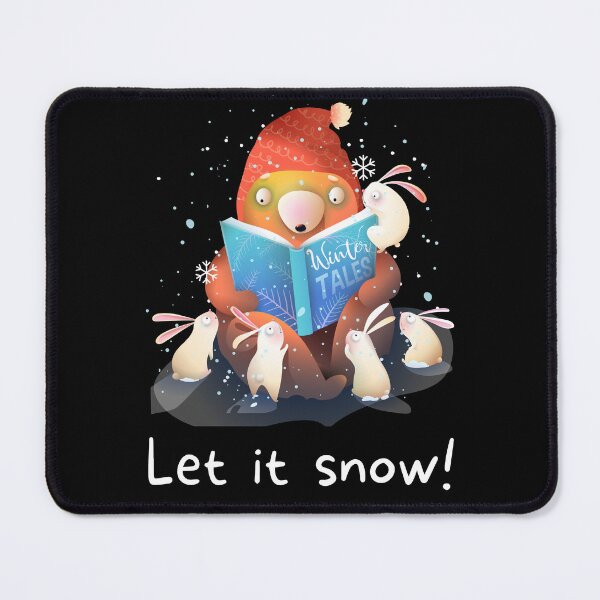 Item preview, Let it Snow - Winter Season quote design designed and sold by TheArtistOf2022.