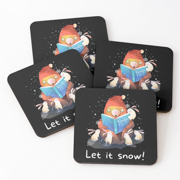 Item preview, Let it Snow - Winter Season quote design designed and sold by TheArtistOf2022.