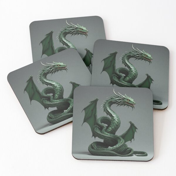 Item preview, Imaginary Green Dragon designed and sold by LunarNebula.